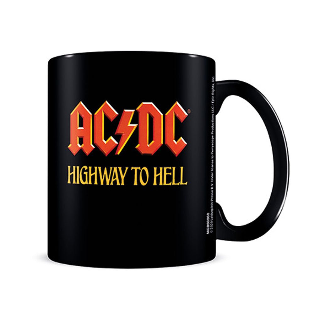 AC/DC エーシーディーシー (Back in Black 45周年 ) - Highway To Hell Black / マグカップ - PGS